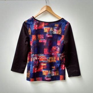 Multi color top