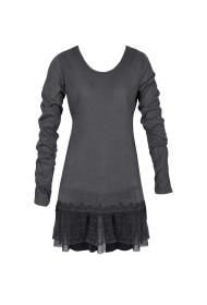 Basic jurk antraciet