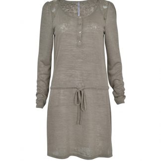 Jurk koord beige