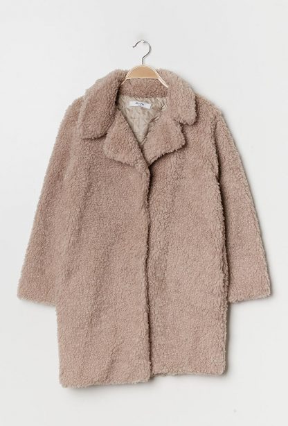 Jas mouton taupe